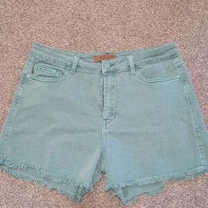 Judy Blue shorts, green, size XL